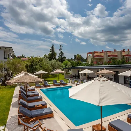 Olia Seaside Residence 120M From The Beach Pefkochori Exterior foto