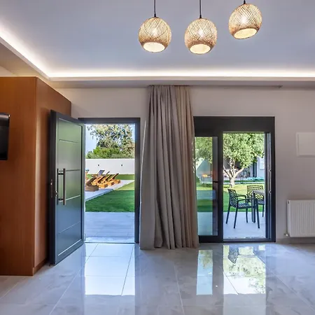 Olia Seaside Residence 120M From The Beach Pefkochori Exterior foto