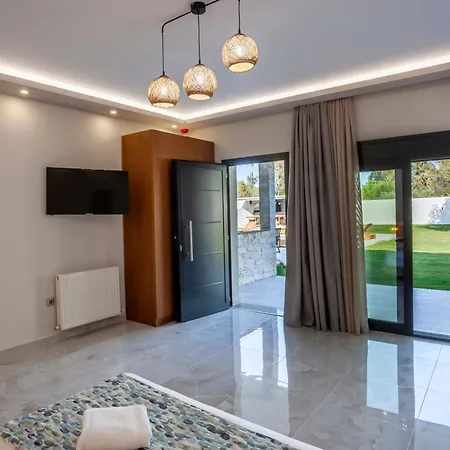 Olia Seaside Residence 120M From The Beach Pefkochori Exterior foto